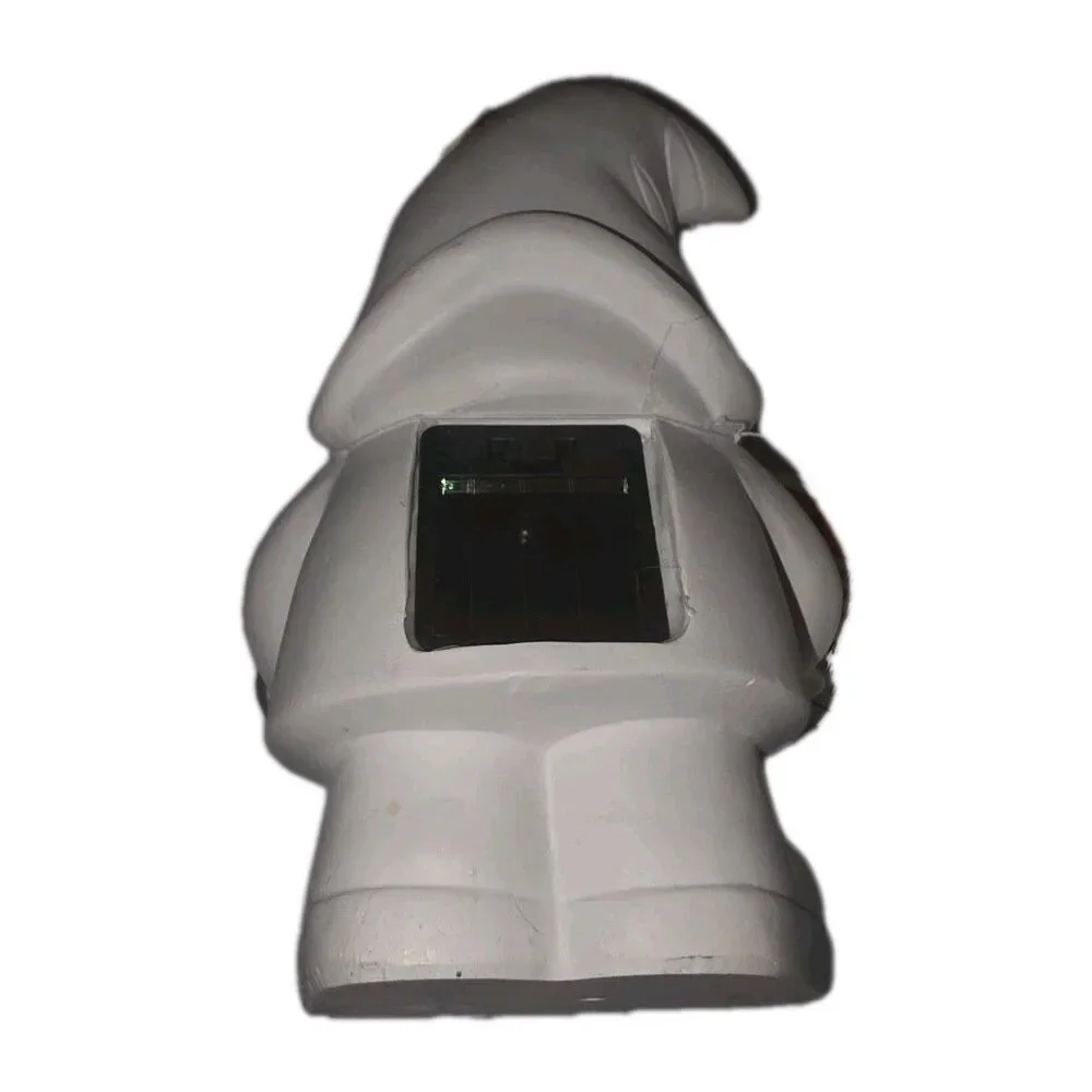 Target Bullseye Playground White Ceramic Solar Light Up Gnome Watering Can DIY